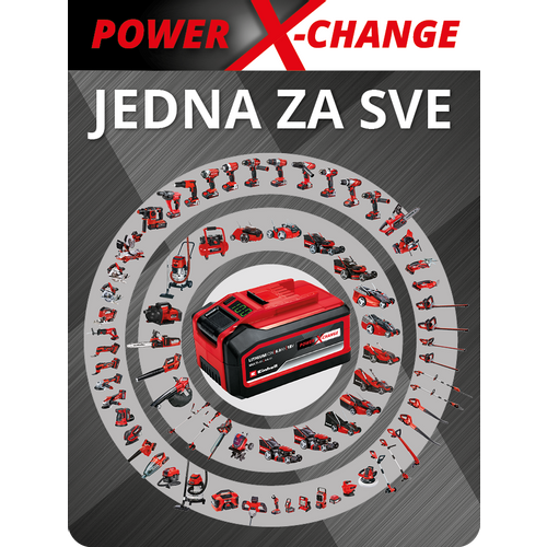EINHELL Expert akumulatorski stroj za metenje Power X-Change TE-SW 18/610 Li-Solo slika 12