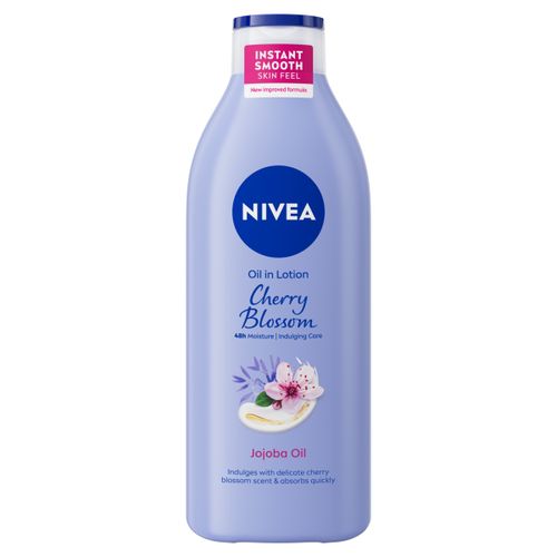 NIVEA Body cherry blossom & jojoba oil losion za telo 400ml slika 1