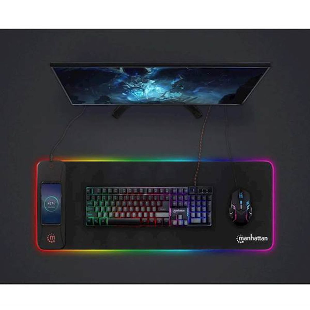 MANHATTAN Podloga za miš XXL RGB LED slika 6