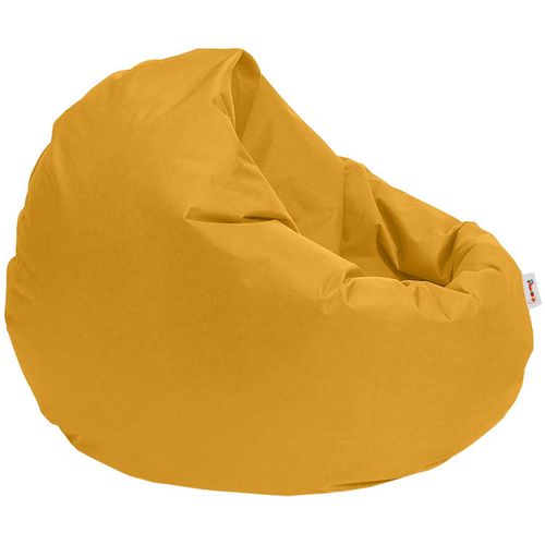 Atelier Del Sofa Iyzi 100 Cushion Pouf - Yellow Yellow Garden Bean Bag slika 2