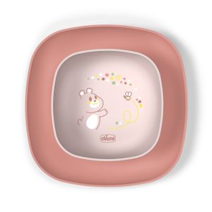 Chicco Dječiji set za jelo Baby's Dish, Pink