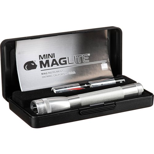 Maglite mini baterijska lampa u kutiji M2A10L,srebrna slika 2