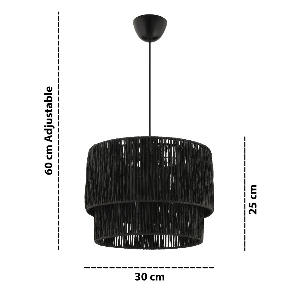 Luster Vnoreny – Crni slika 3