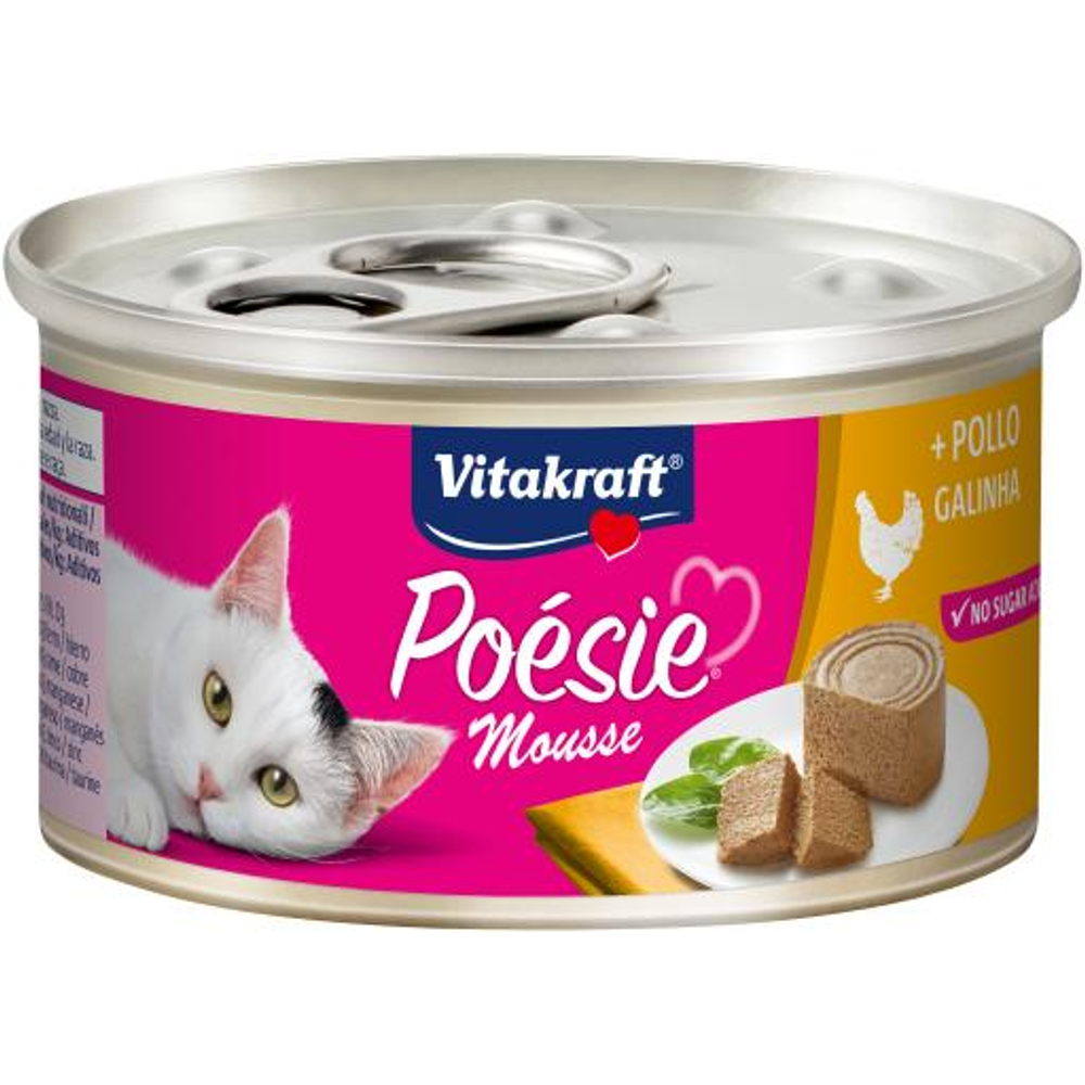 Vitakraft Poesie Musse hrana za mačke Piletina 85g slika 1