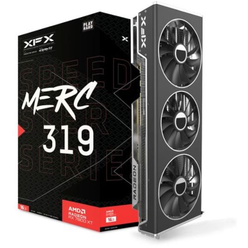 XFX Speedster MERC 319 Radeon RX 7800 XT BLACK Edition 16GB 256bit RX-78TMERCB9 Grafička karta slika 1