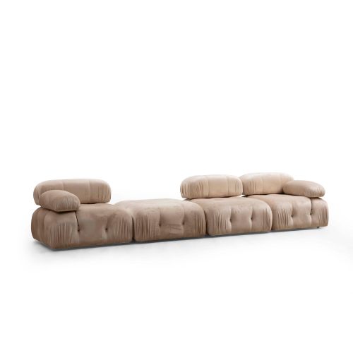 Atelier Del Sofa Sofa, Krem, Bubble 1R - Cream slika 3