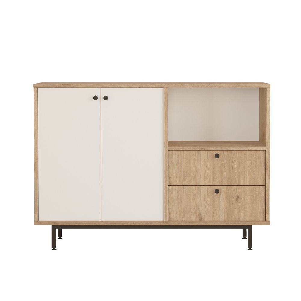 Višenamjenski ormar RE2-SW Oak White slika 4