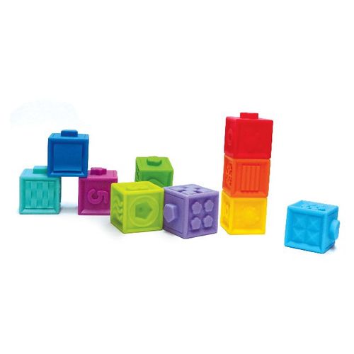 Edushape Kocke Textured Pop Blocks slika 5