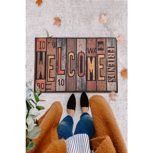 Friends  Multicolor Pvc Doormat slika 1