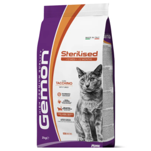 Gemon Sterilised hrana za mačke, puretina, 2 kg