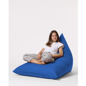 Piramida Veliki Krevet Pouf - Plavi Vrt Bean Bag