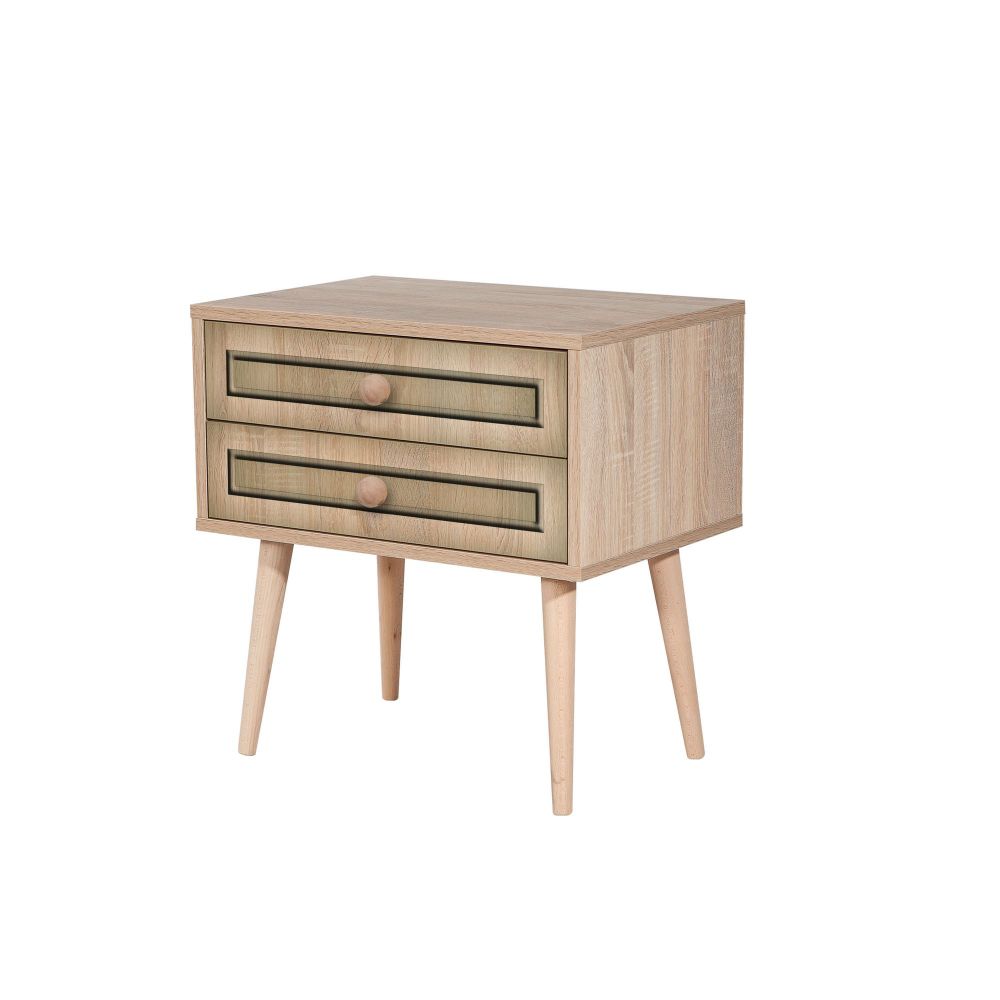 Noćni ormarić Two - 421 Sonoma Oak slika 3