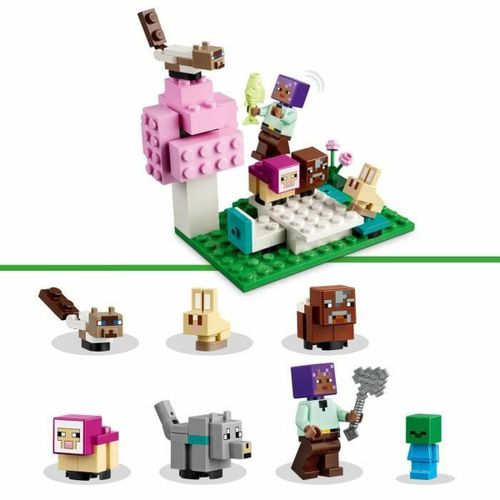 Playset Lego 21253 Minecraft The animal Sanctuary slika 4