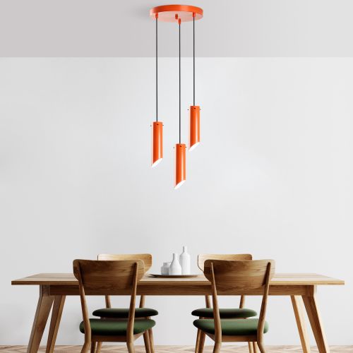 Kesik - 6916 - Orange Orange Chandelier slika 1