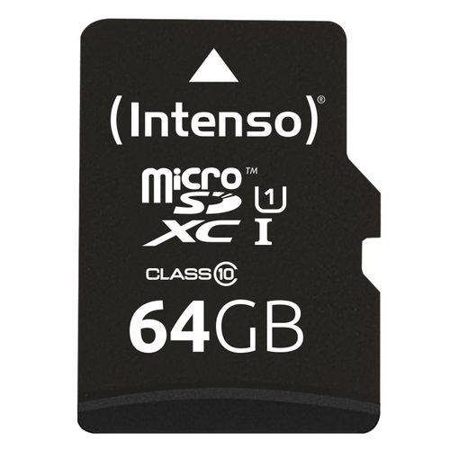 Intenso 64GB microSDXC UHS-I Class 10 Premium memorijska kartica slika 2