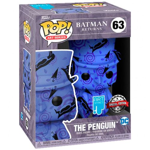 POP figure DC Comics Batman Return The Penguin Artist + Case Exclusive slika 1