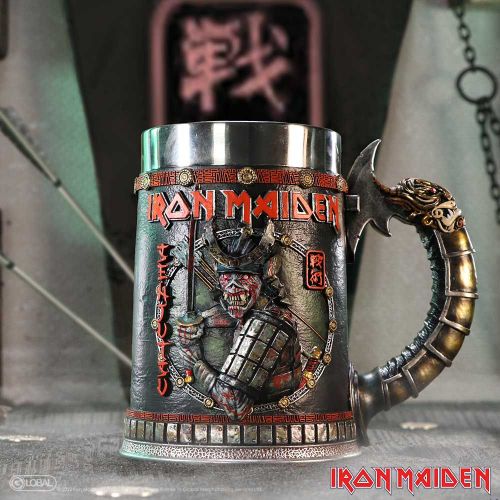 NEMESIS NOW IRON MAIDEN SENJUTSU TANKARD 15.5CM VRČ slika 7