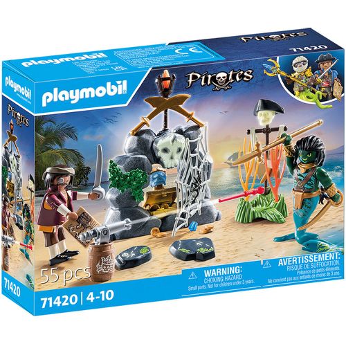 Playset Playmobil 71420 Pirates 55 Dijelovi slika 2