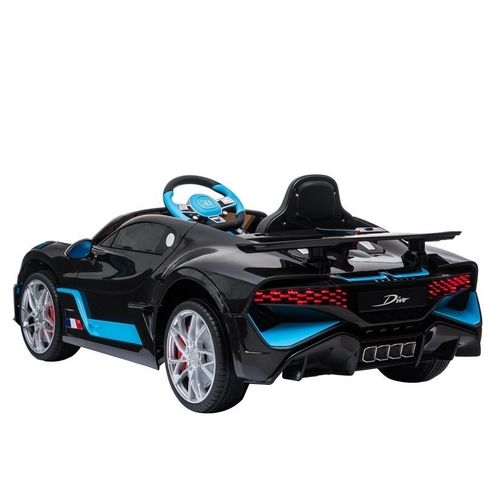 Licencirani auto na akumulator Bugatti Divo - crni/lakirani slika 4