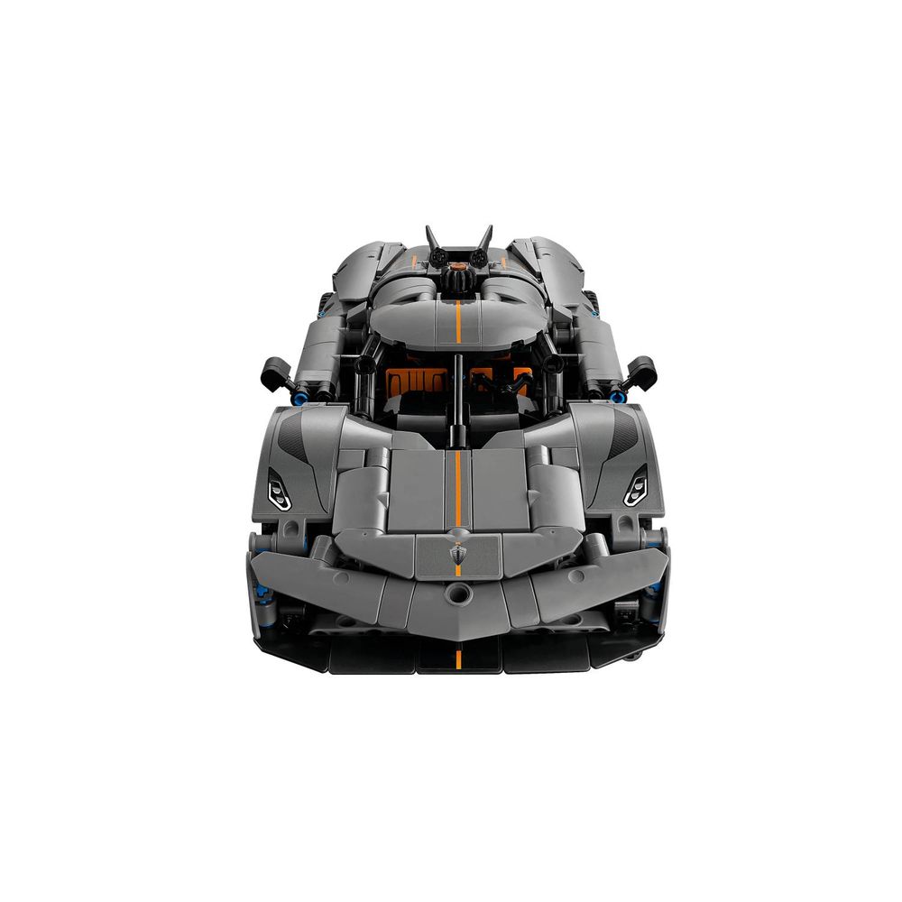 LEGO 42173 Koenigsegg Jesko Gray Hypercar slika 3