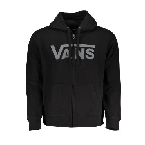 VANS Muška Crna Majica s Kapuljačom na Patentni Zatvarač slika 1