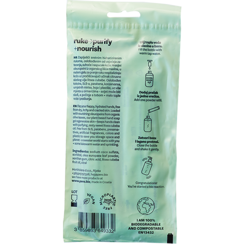 pero® Refill 2 pack RUKE lišće masline & litsea cubeba slika 2