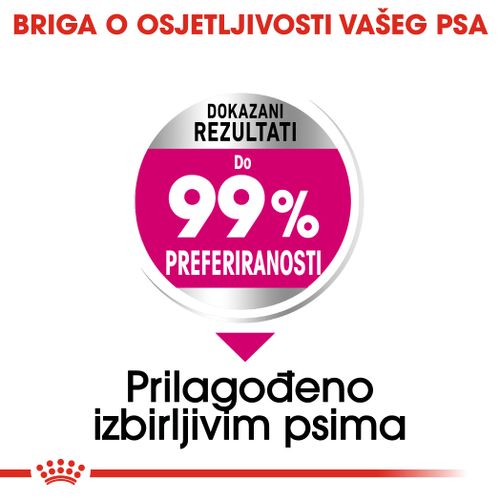 ROYAL CANIN CCN Mini Exigent, potpuna hrana za pse - Za odrasle i starije pse malih pasmina (od 1 do 10 kg) - Stariji od 10 mjeseci - Mali izbirljivi psi, 1 kg slika 6