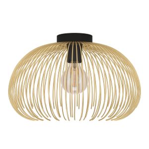 Eglo stropna lampa 'Venezuela' - crno/zlatna, E27, promjer 385 mm