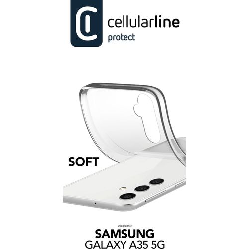 Cellularline Soft silikonska maskica za Samsung Galaxy A35 5G slika 3