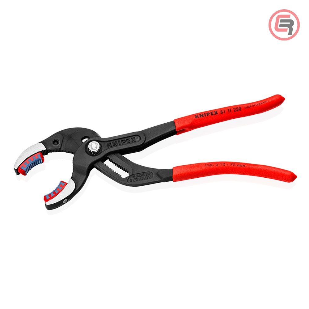 Knipex Kliješta Za Cijevi i Sifone Sa Plastičnim Uloškom 250 mm - 81 11 250 slika 2