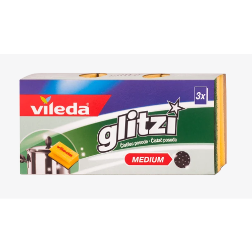 Vileda Abrazivna spužva Glitzi Medium 3/1 slika 1