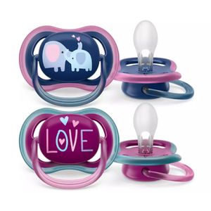 Philips Avent Duda varalica Ultra Air 18m+ Girl, 2kom