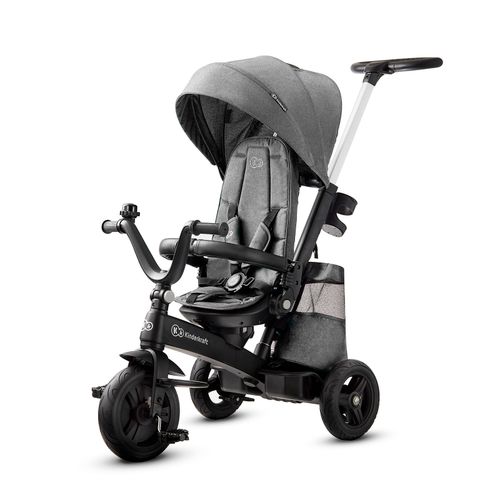 Kinderkraft Tricikl EASYTWIST siva slika 1