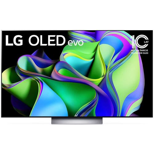 LG OLED55C32LA Televizor 55" OLED evo Ultra HD smart webOS ThinQ AI tamno siva slika 1