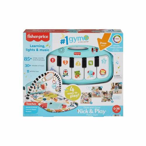 Prostirka za igru Fisher Price Kick and Play Zvečka klavir ES slika 5