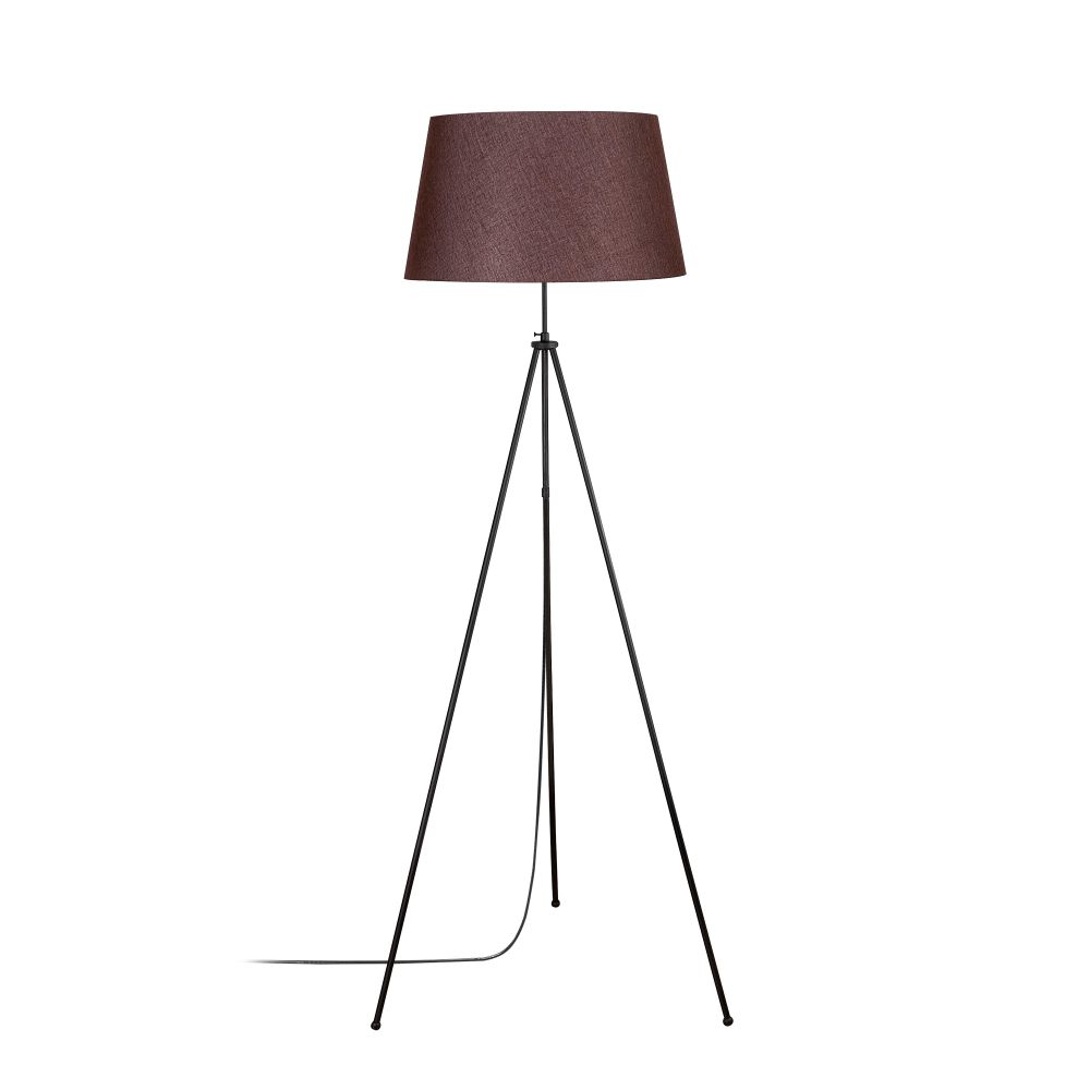 Tripod - Crna i Smeđa Podna Lampa 4053 slika 4