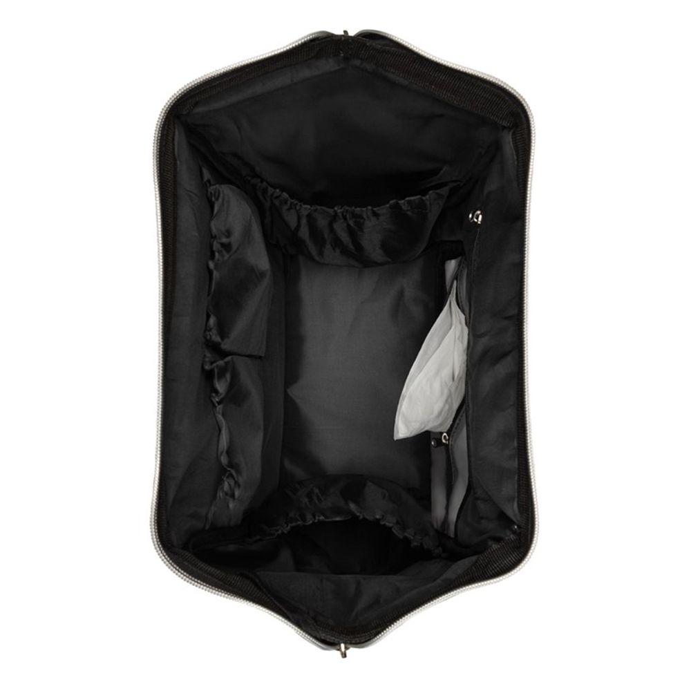 Kikka Boo Torba/Ruksak Siena, Black&Silver slika 7