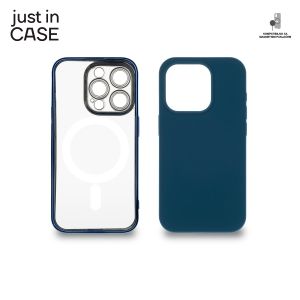 2u1 Extra case MAG MIX PLUS paket PLAVI za iPhone 15 Pro