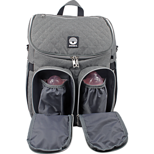 Dooky torba 2u1 Grey Melange slika 4