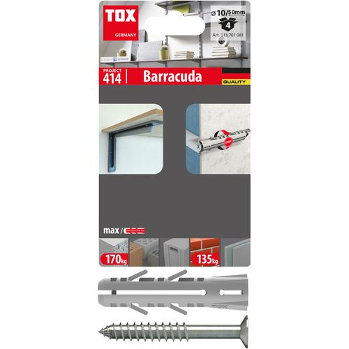 Tox BARRACUDA 10/50 + VIJAK  (4/1) tipal s vijkom slika 1