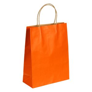 LOLA MIDI, papirna kesa, srednja veličina, narandžasta
