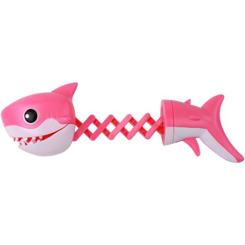 Igračka - Ružičasti pištolj morski psa koji grize ribu slika 3