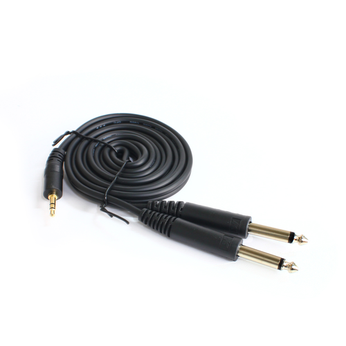 Audio kabl 3.5mm stereo M na 2x6.35mm mono M 1.5m slika 1