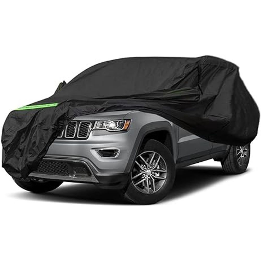 Cerada za auto SUV XXL - Siva PVC + Pamuk slika 1