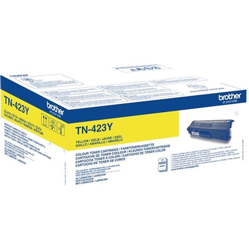 BROTHER TN423Y Toner Cartridge Yellow HC slika 1