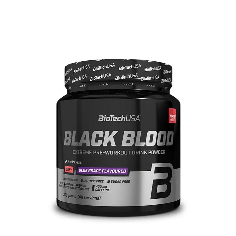 BioTechUSA Black Blood CAF+ 300g slika 2