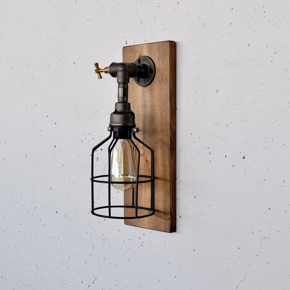 Drvena Zidna Lampa Pp171 slika 8
