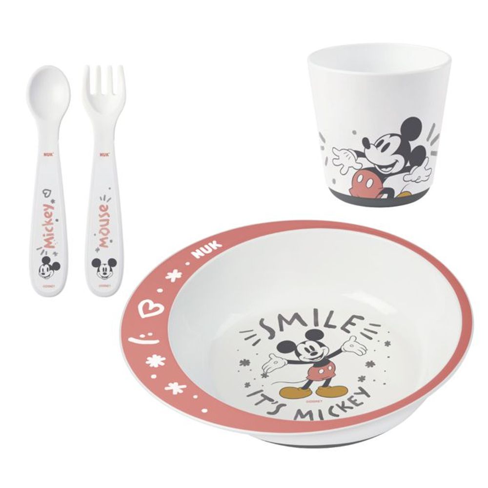 NUK Set za jelo Disney Baby, Mickey Mouse  slika 1