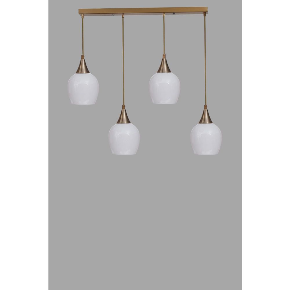 Opviq Luster 390, Bijela, Zlatna slika 3