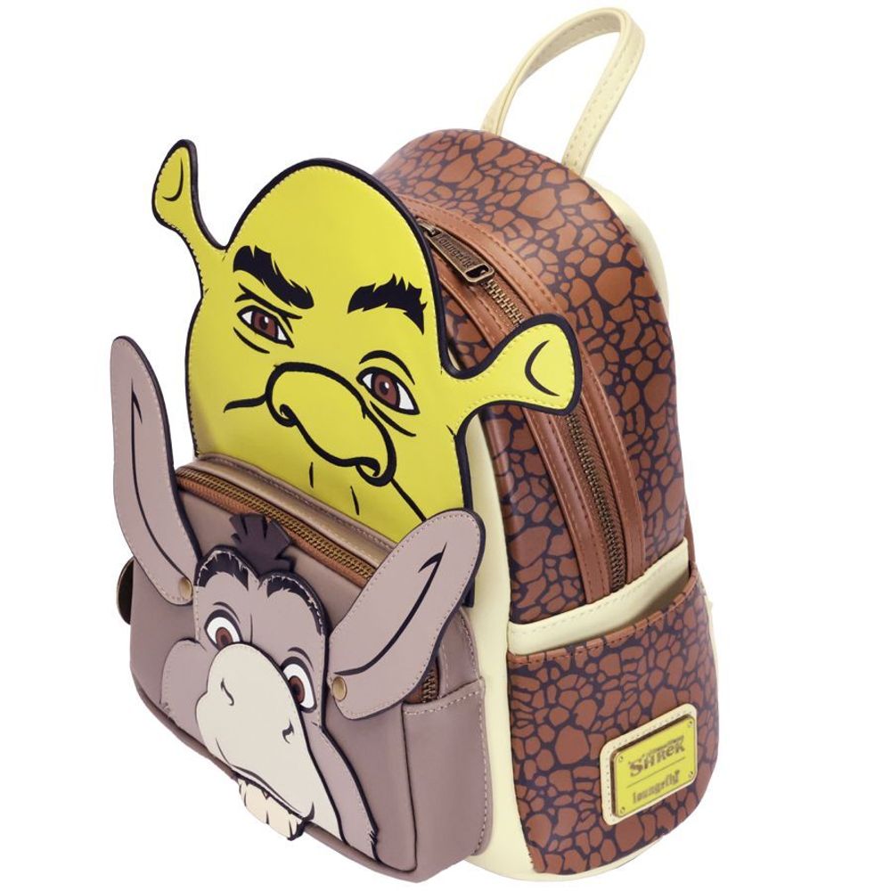 Loungefly Shrek - Ruksak Shrek i Magarac 31 cm slika 8